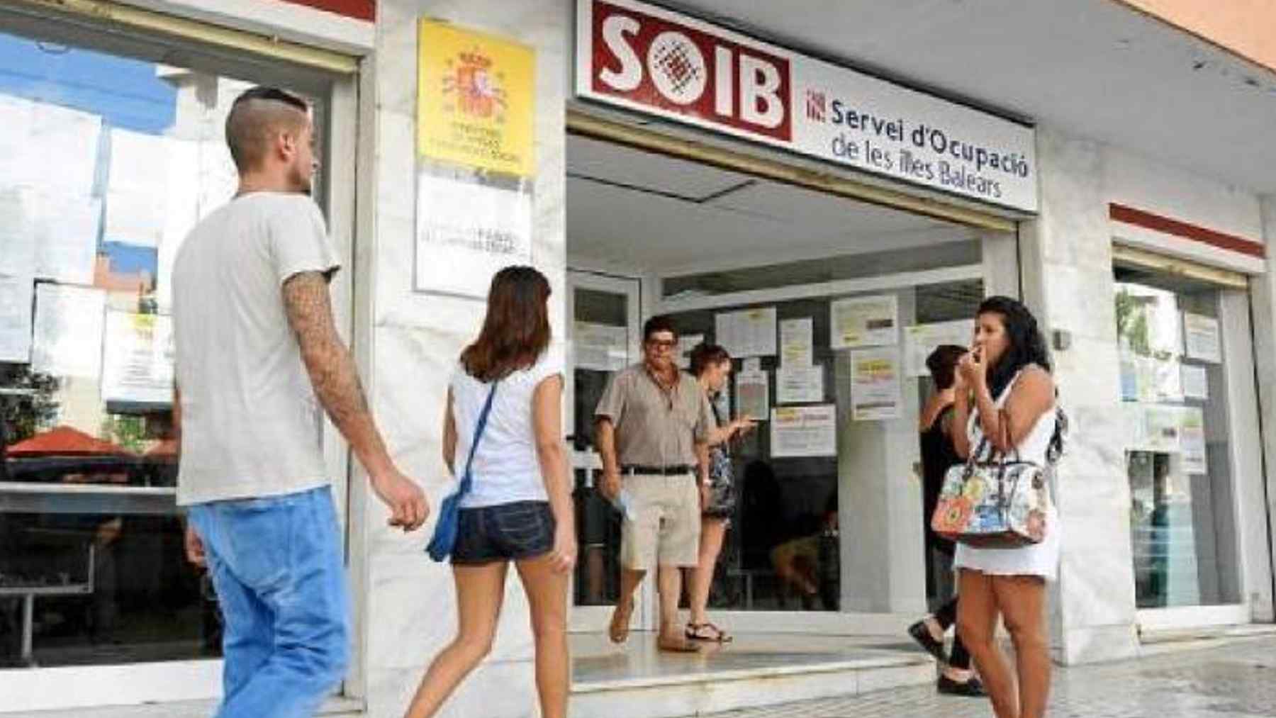 Oficina del Servicio de Ocupación en Baleares.