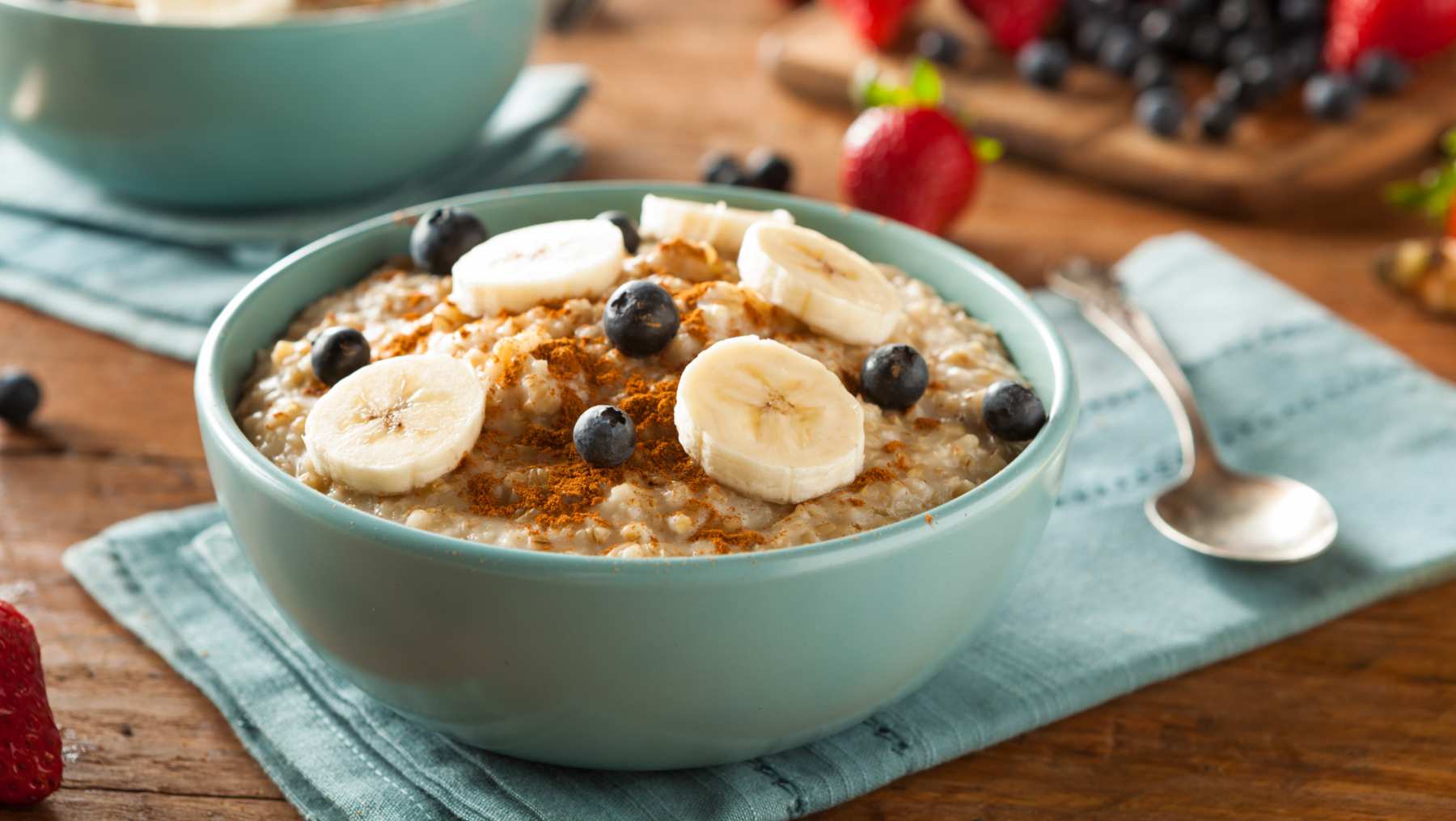 Desayuno con avena.