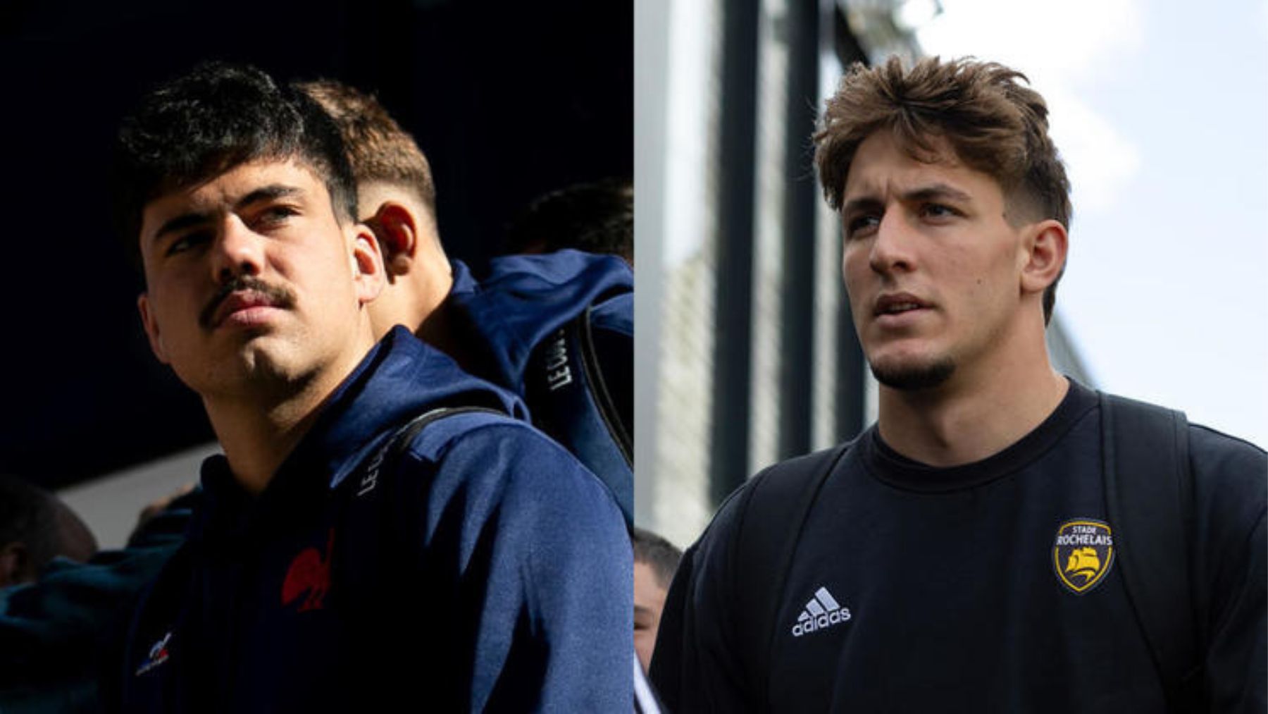 Hugo Auradou y Oscar Jegou