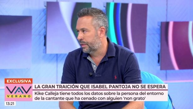 Kike Calleja ha podido ver las fotos de Anabel Pantoja cenando con Mariló, la ex amiga de Isabel Pantoja (Mediaset).