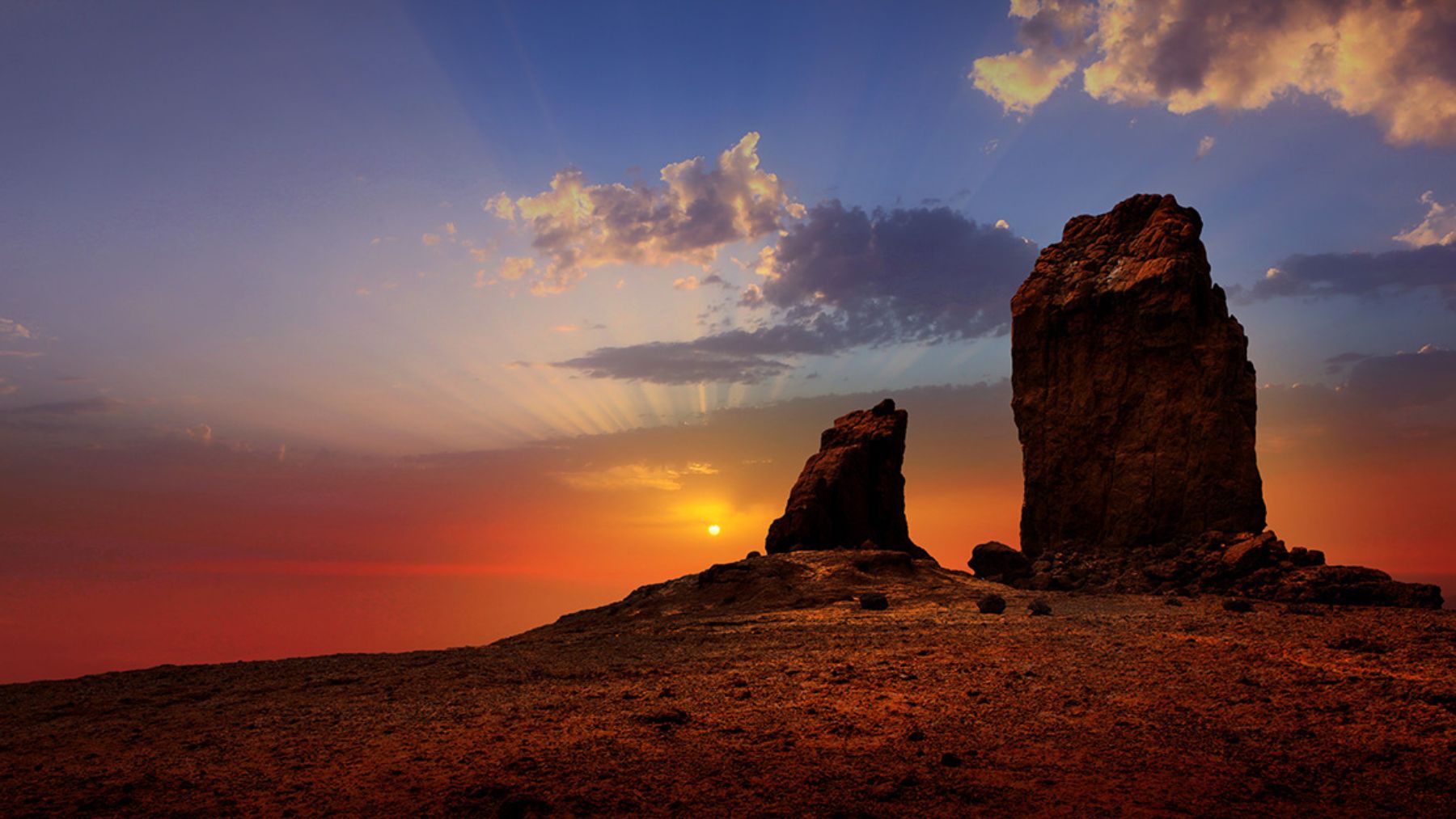 Ruta del Roque Nublo en Gran Canaria. Foto: Ayuntamiento de Tejeda