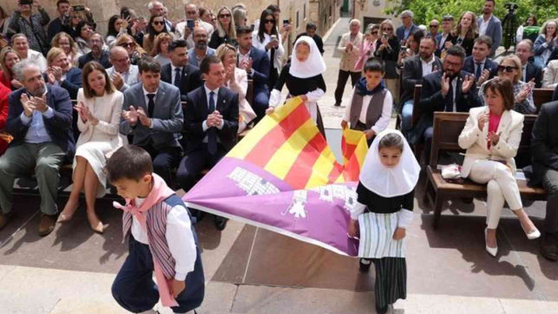 Acto institucional del pasado mes de abril para conmemorar la bandera de Mallorca.