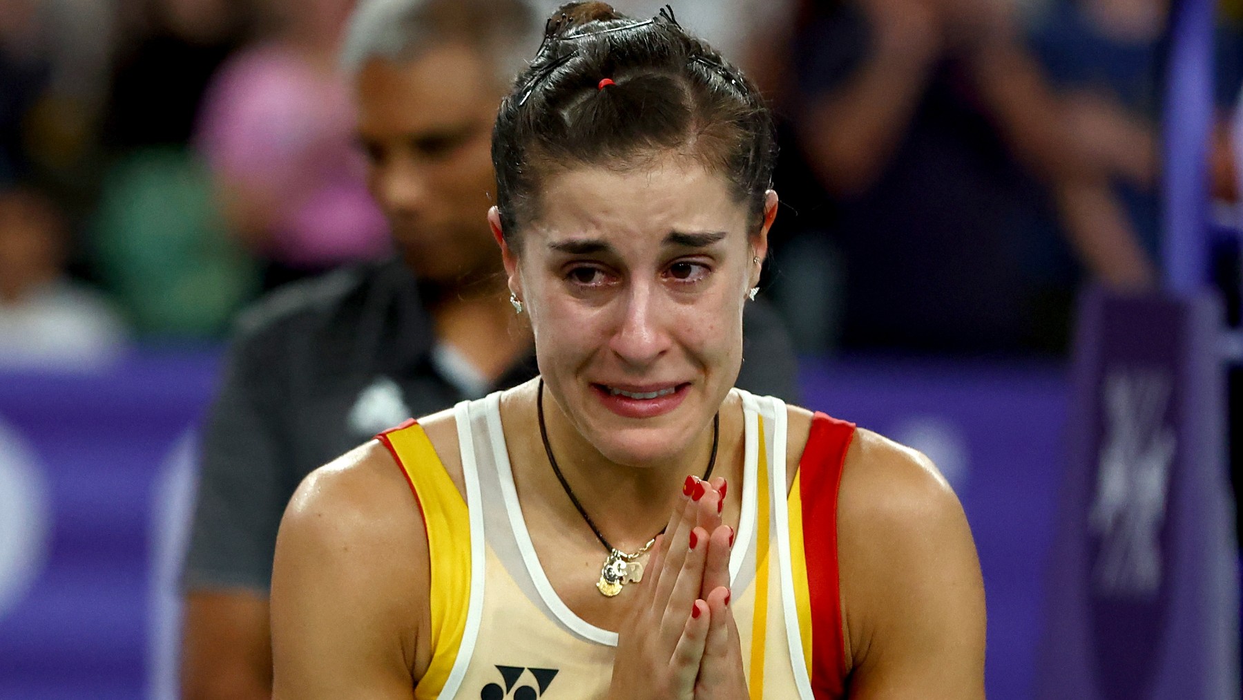 Carolina Marín en París 2024. (EFE)