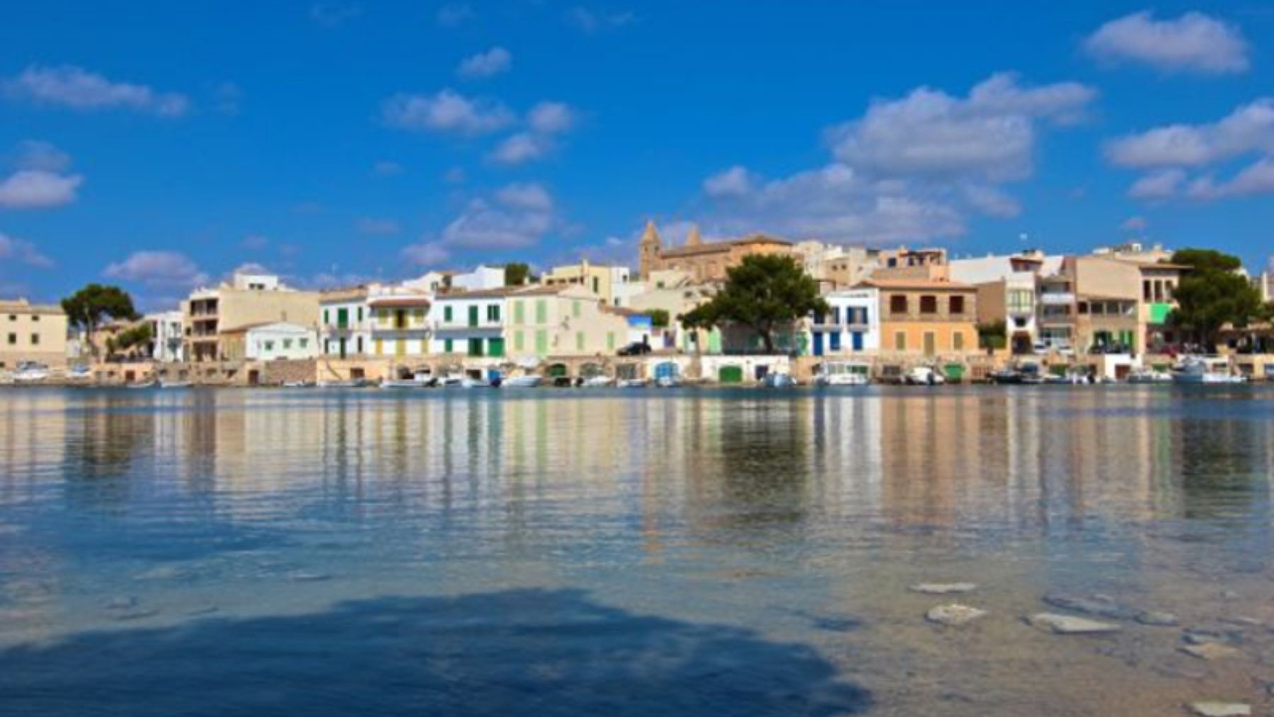 Fachada marítima de Portocolom, Felanitx.