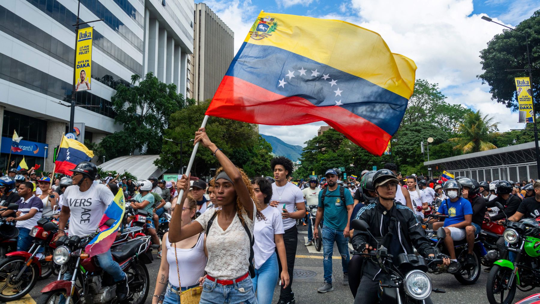 Protestas en Venezuela contra Nicolás Maduro. (EP)