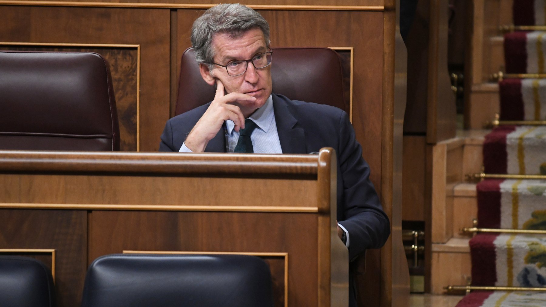 El líder del PP, Alberto Núñez Feijóo. (Foto: EP)