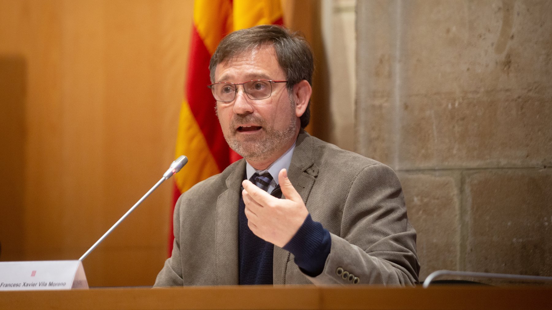 El conseller de Política Lingüística, Francesc Xavier Vila. (Foto: EP)