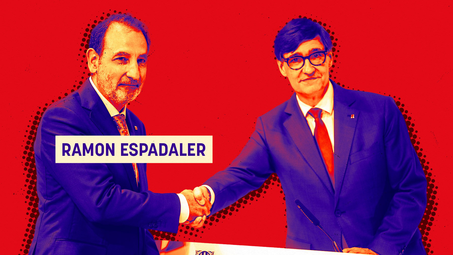 Espadaler y Salvador Illa.