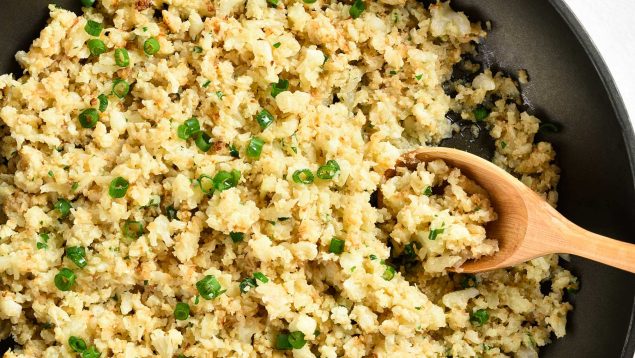 Migas de coliflor