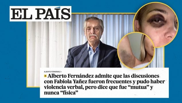 ‘El País’ sale al rescate del kirchnerista Fernández tras ser acusado de dar palizas a su ex mujer