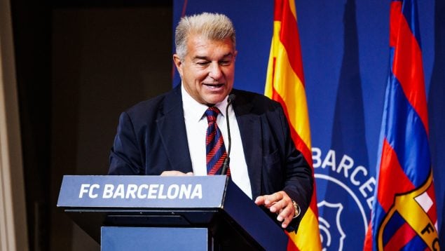 Joan Laporta, Barcelona, Araujo