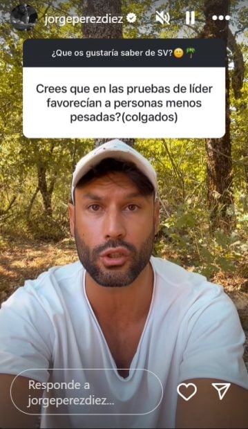 Jorge Perez a través de sus historias de Instagram.