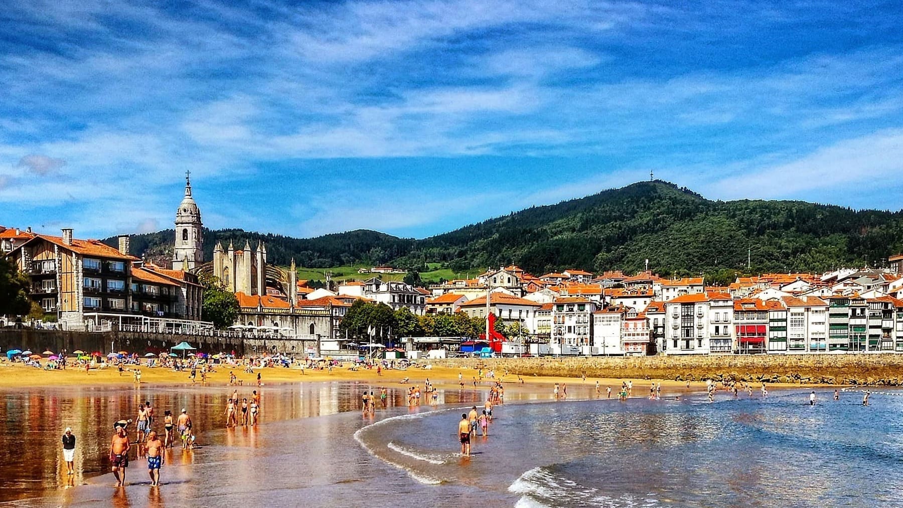 Playa de Lequeitio.