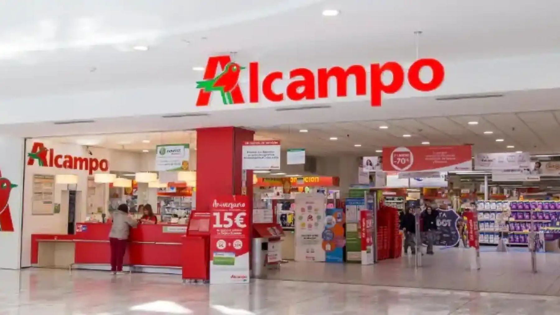 Tienda de Alcampo.