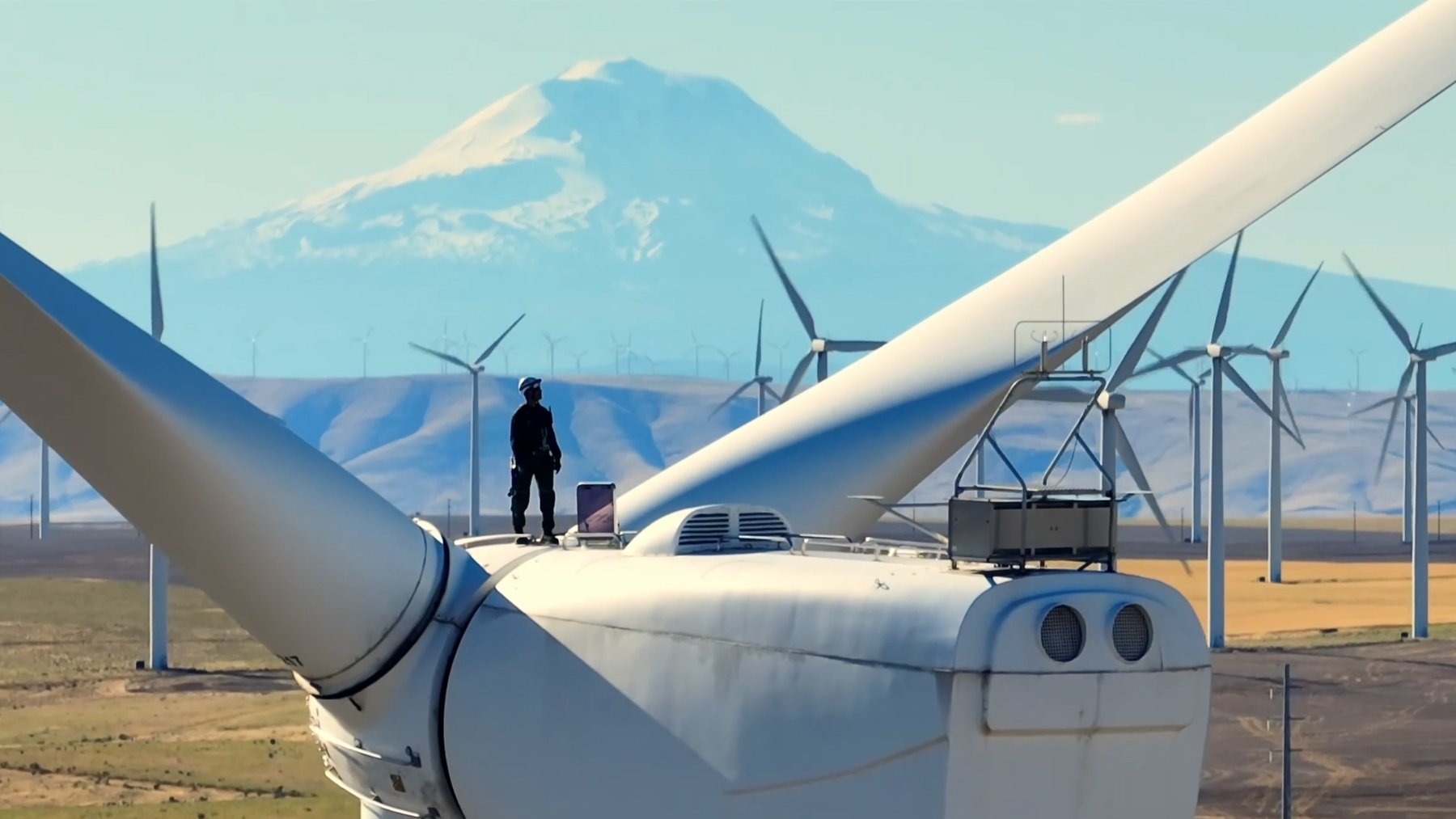 Instalación eólica de Iberdrola