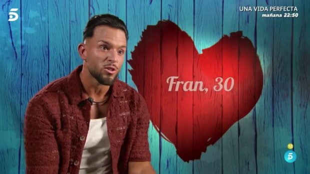 Fran en 'First Dates Hotel'. (Mediaset)