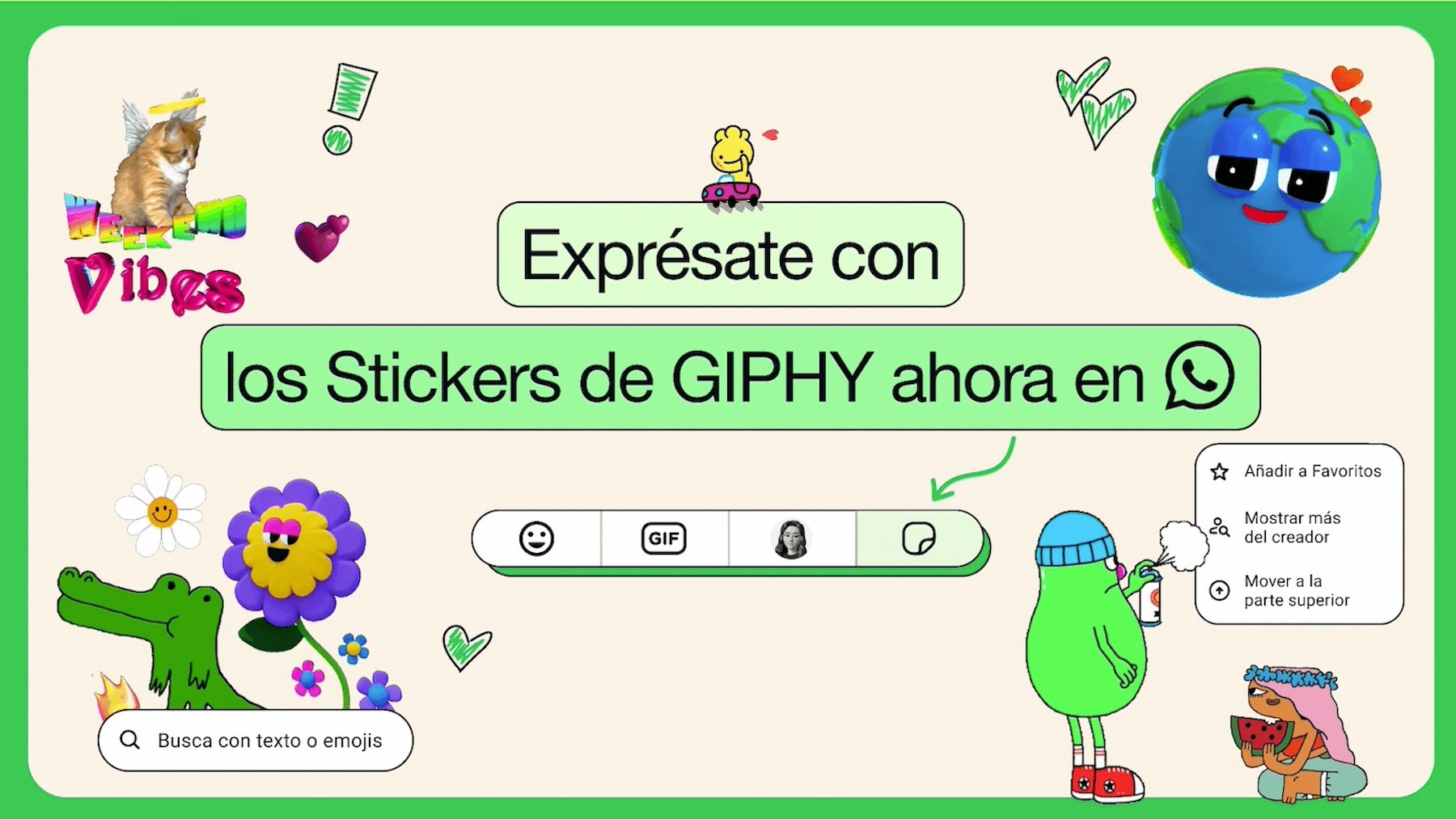 Nuevas funciones con los stickers