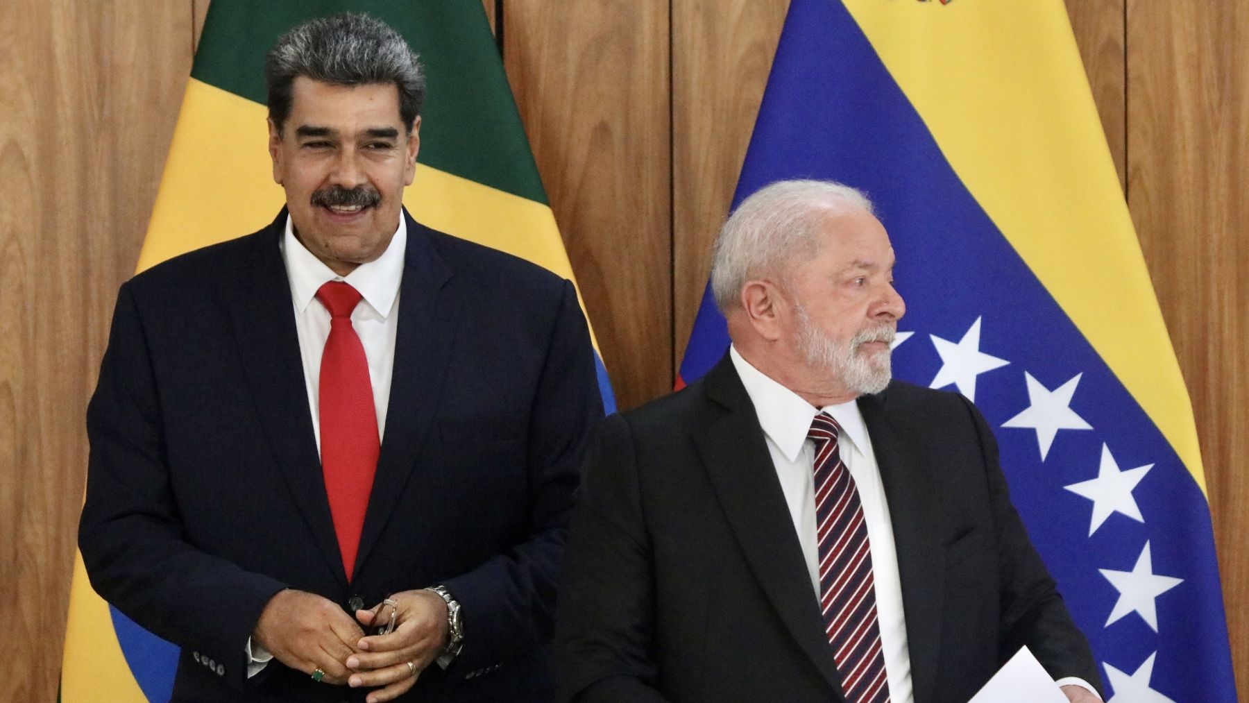 Nicolás Maduro y Lula da Silva. (EP)