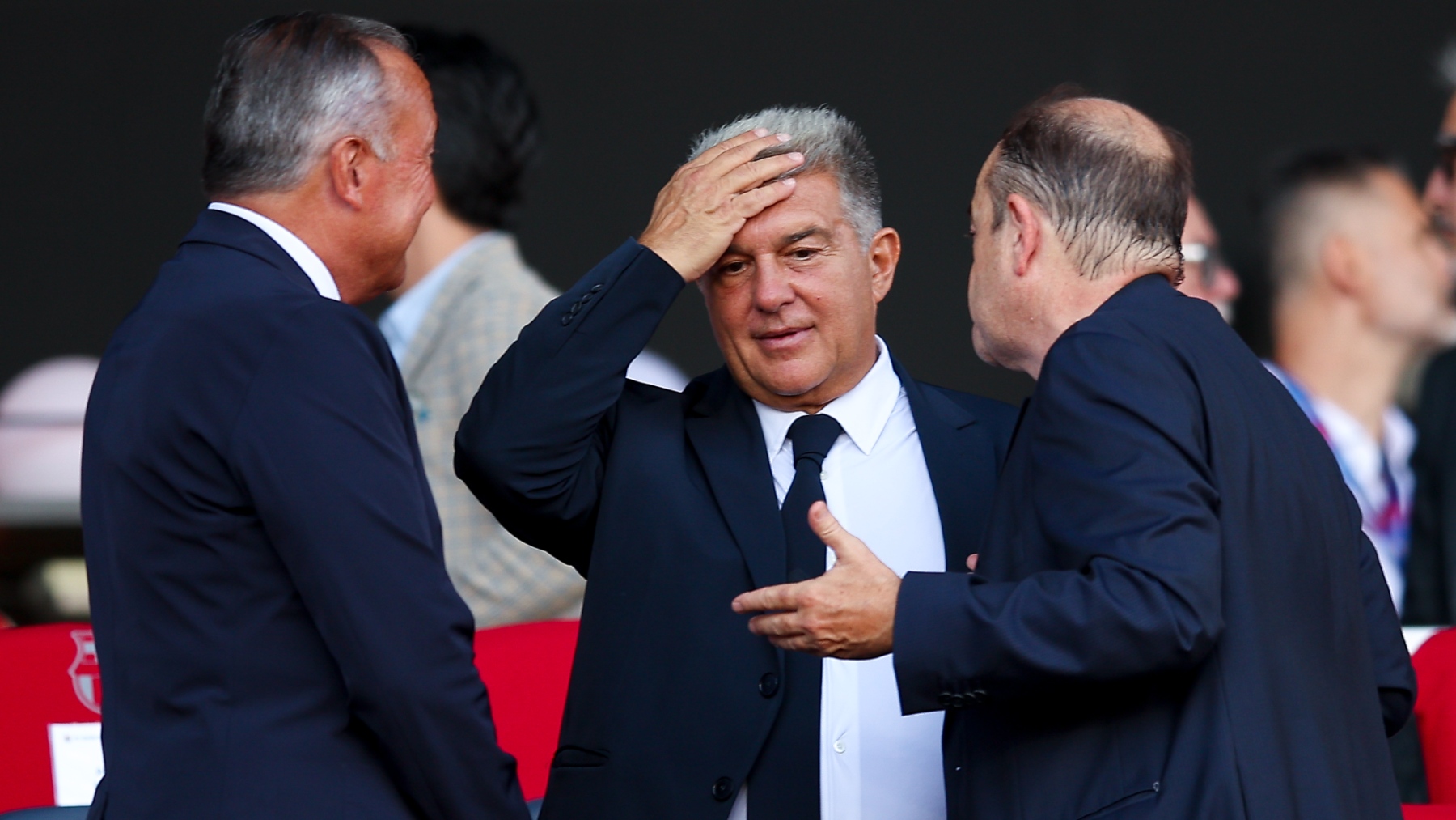 Joan Laporta, presidente del Barcelona. (Getty)