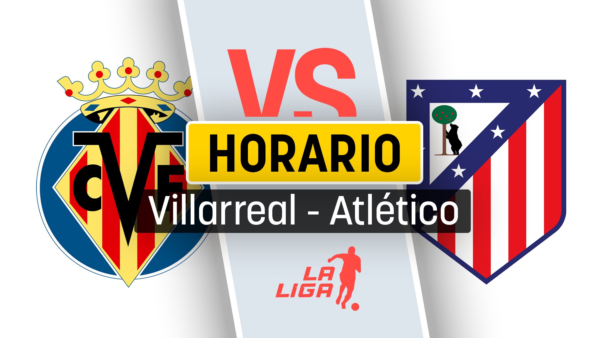 Villarreal – Atlético: horario y dónde ver el partido de Liga.