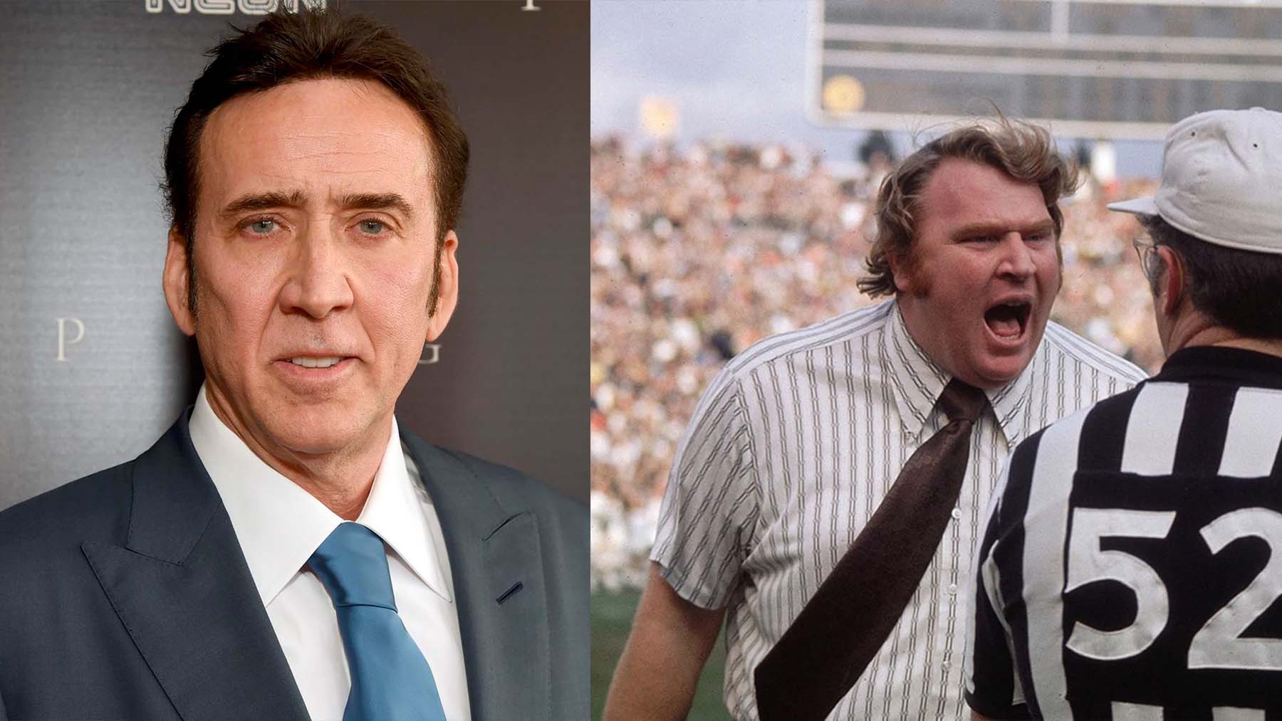 Nicolas Cage sigue de rigurosa moda será John Madden en el nuevo