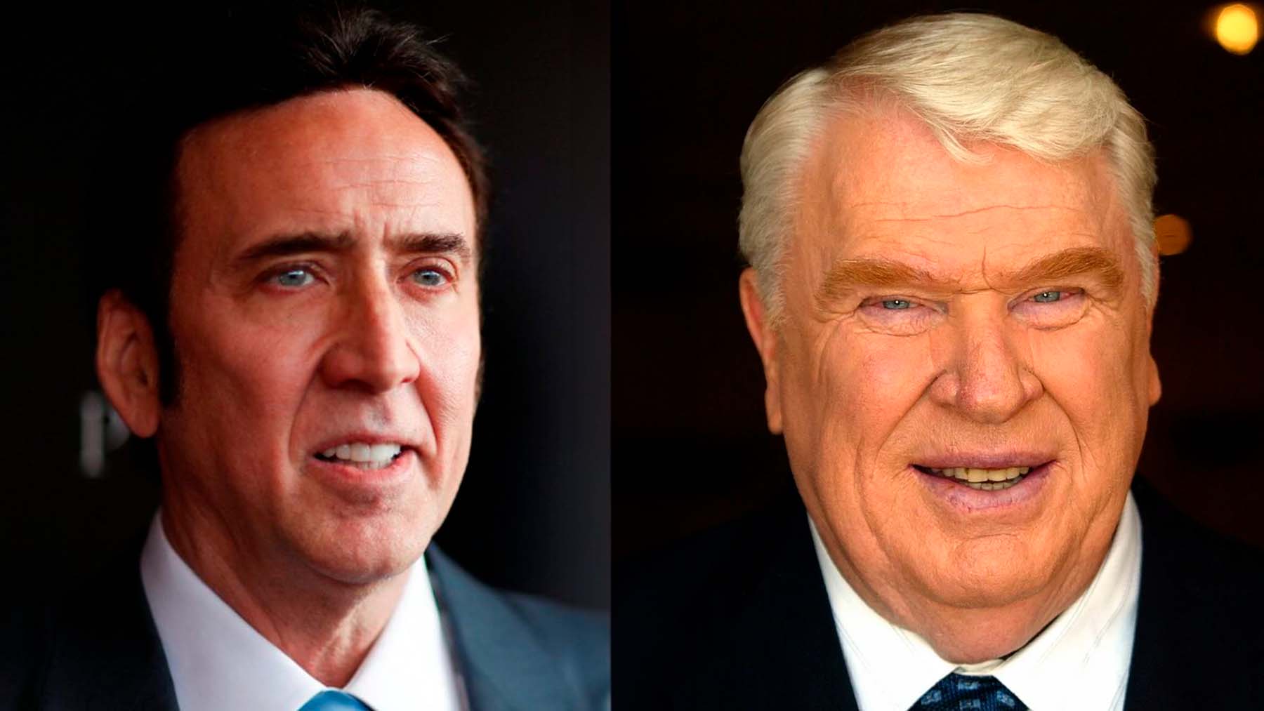 Nicolas Cage y John Madden.