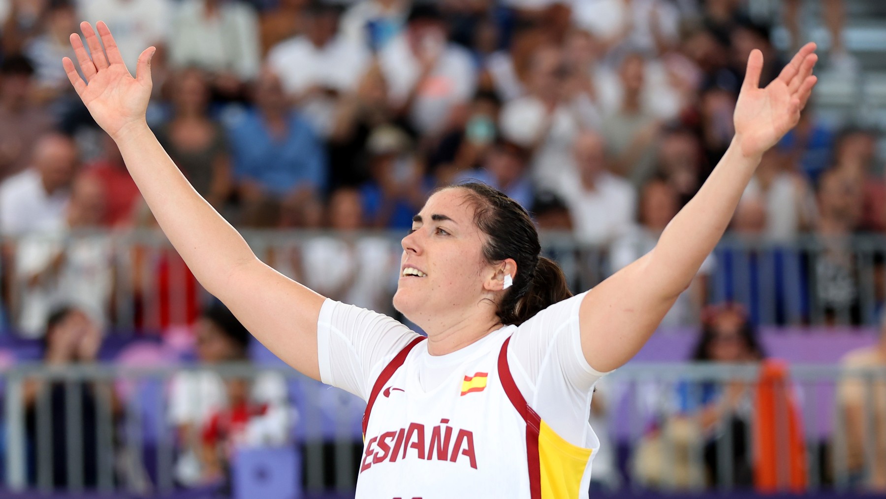 Vega Gimeno durante los Juegos de París 2024. (Getty)