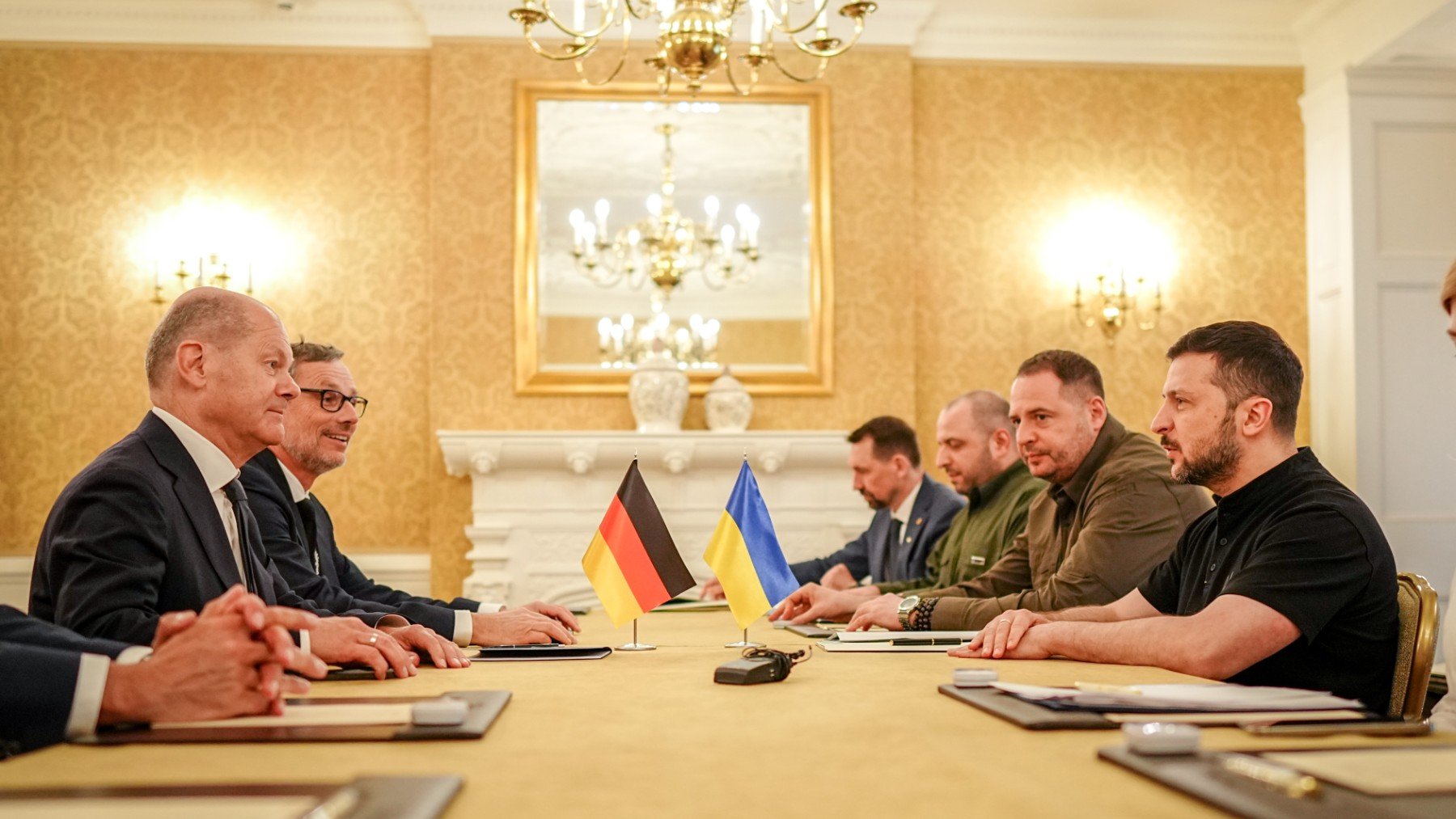 Olaf Scholz y Volodymyr Zelensky. (Foto: Europa Press)