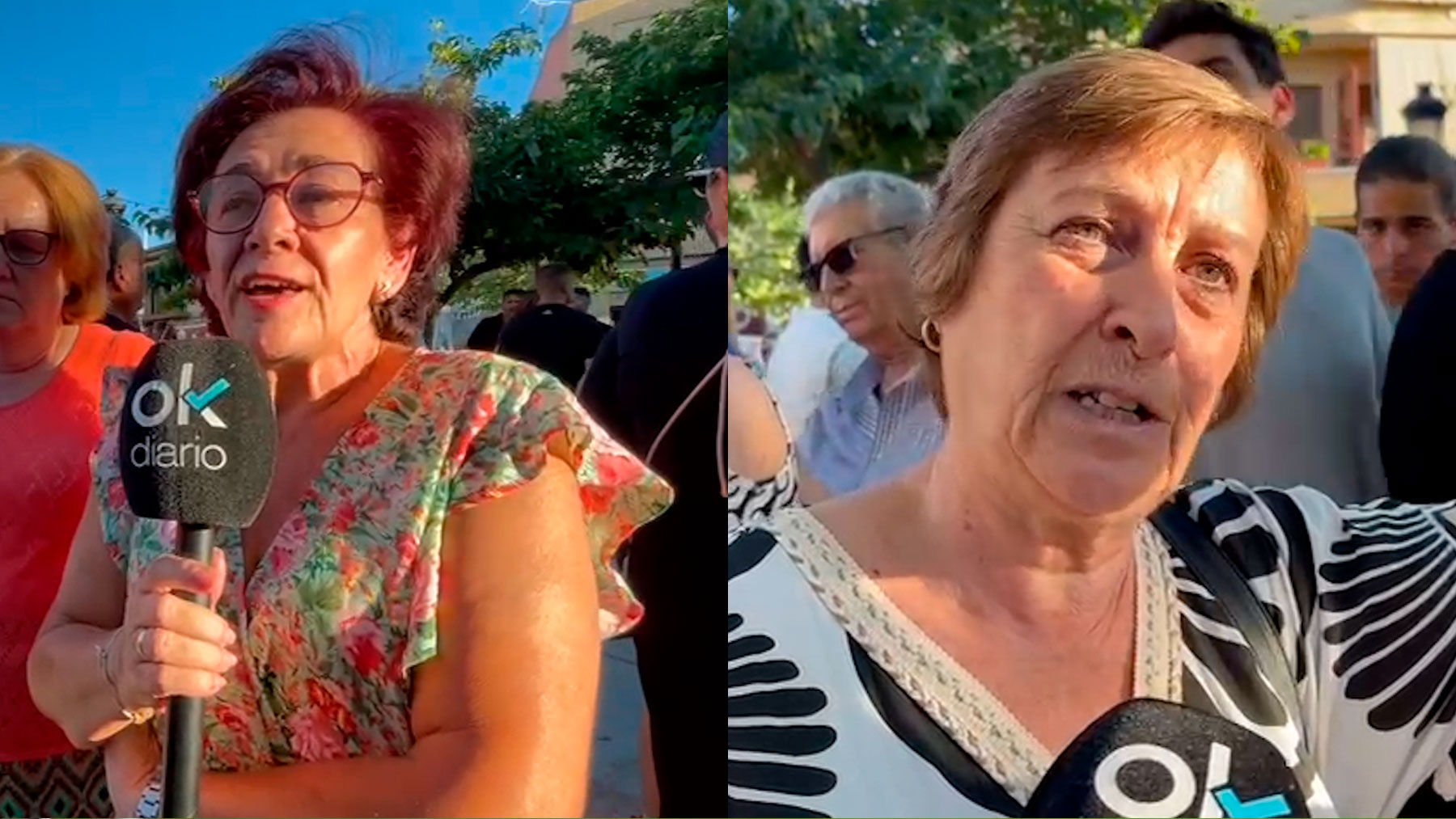 Las vecinas de Mocejón atienden a OKDIARIO.