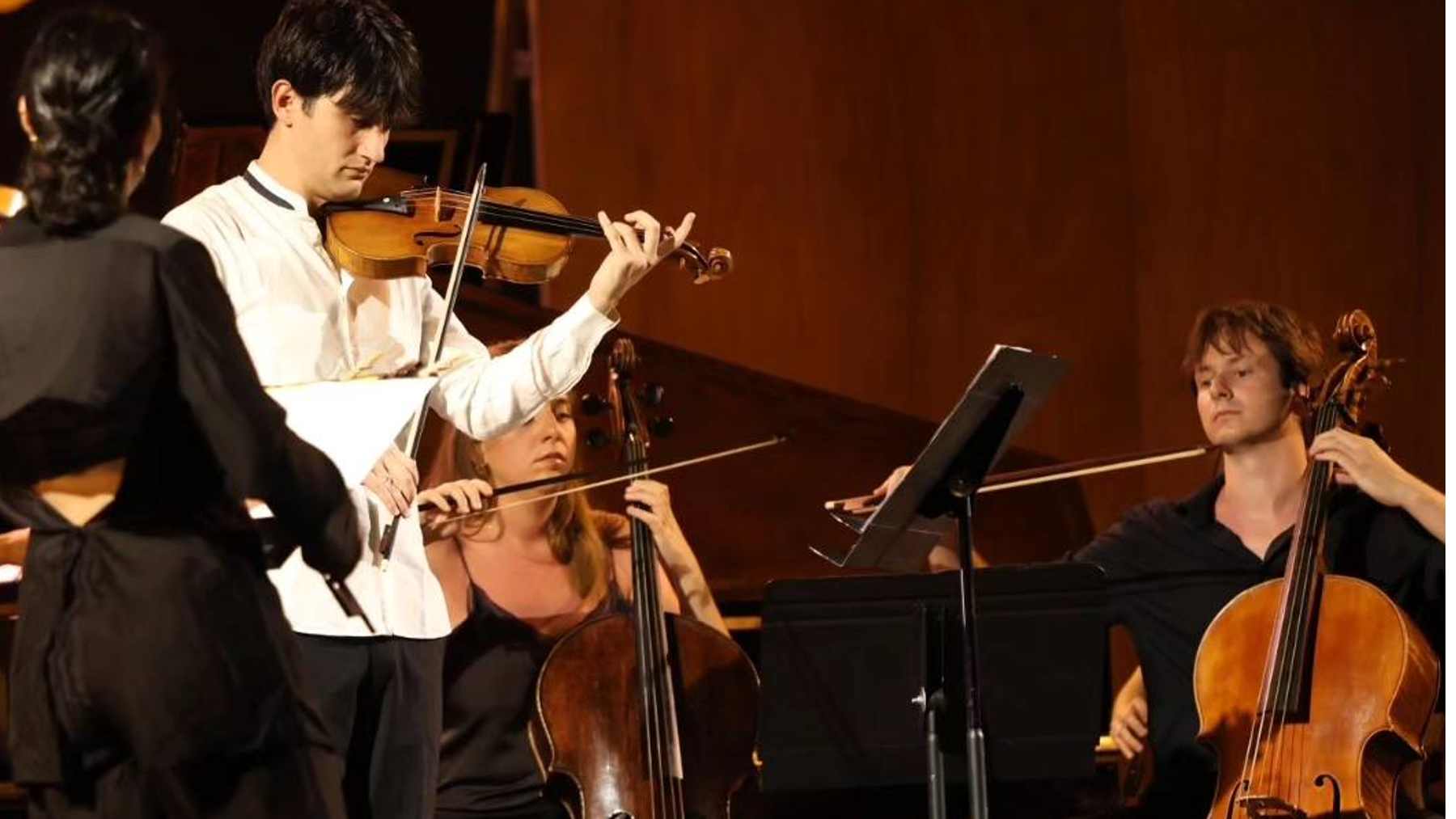 Le Consort, durante su actuación en el Festival de Pollença.