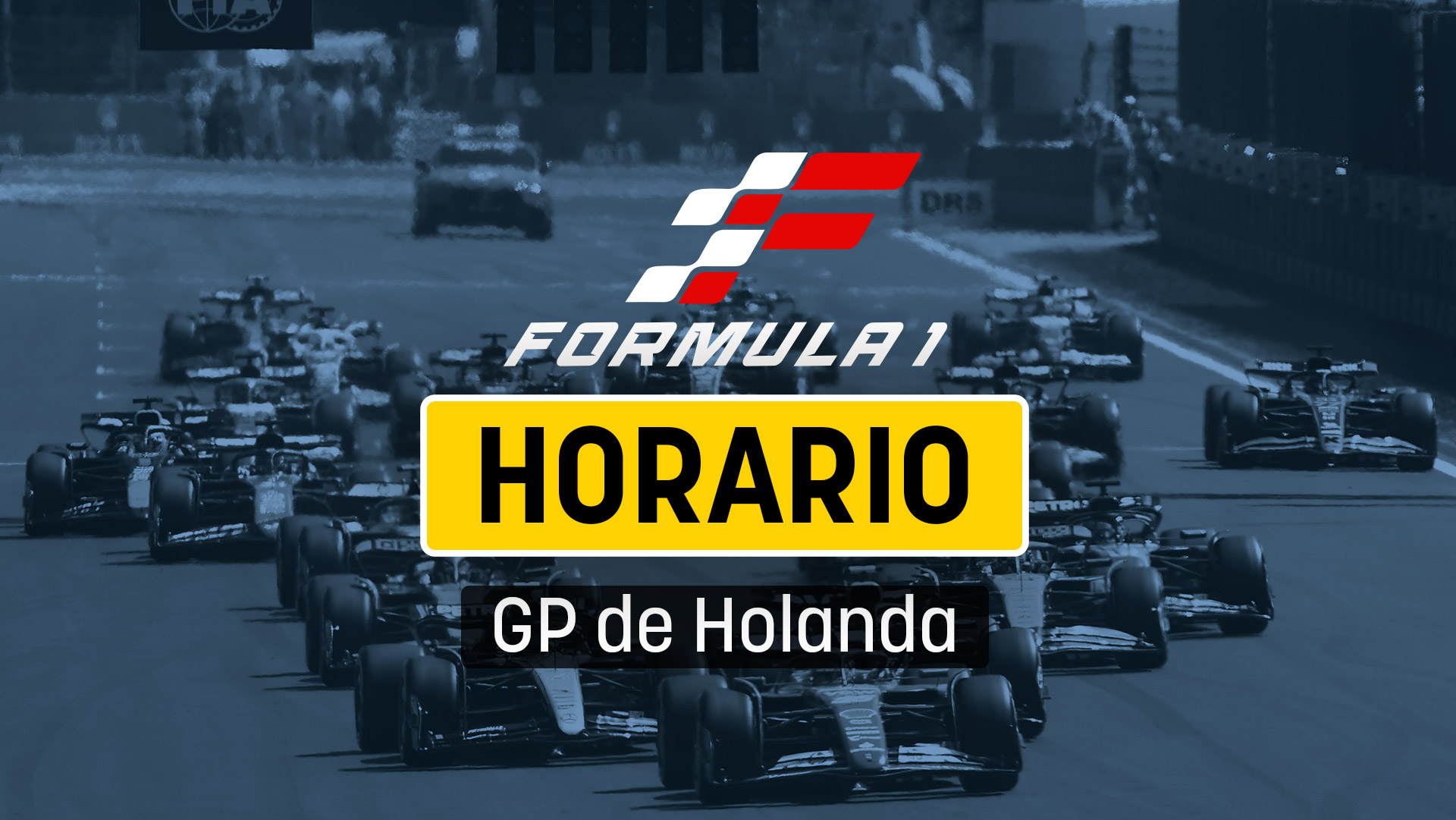 Horario del GP de Holanda de F1: dónde ver la Fórmula 1 gratis y en vivo online.