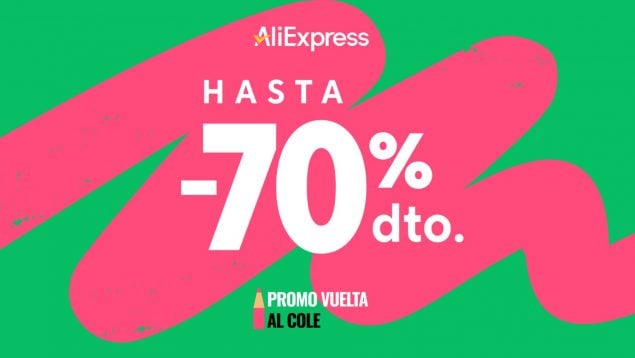 Los mejores descuentos de aliexpress en la velta al cole