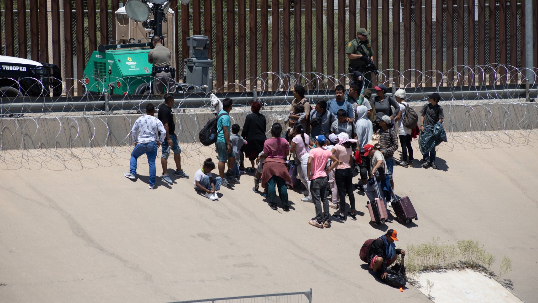 Frontera de Estados Unidos con México. (Foto: Europa Press)