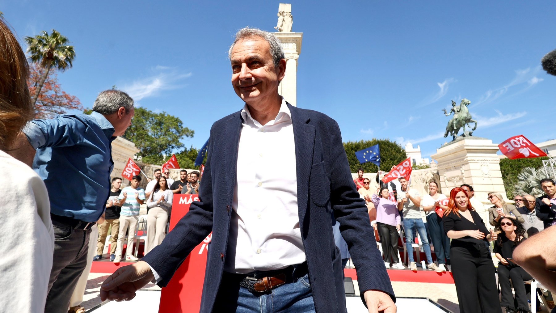 El ex presidente del Gobierno José Luis Rodríguez Zapatero. (Foto: EP)