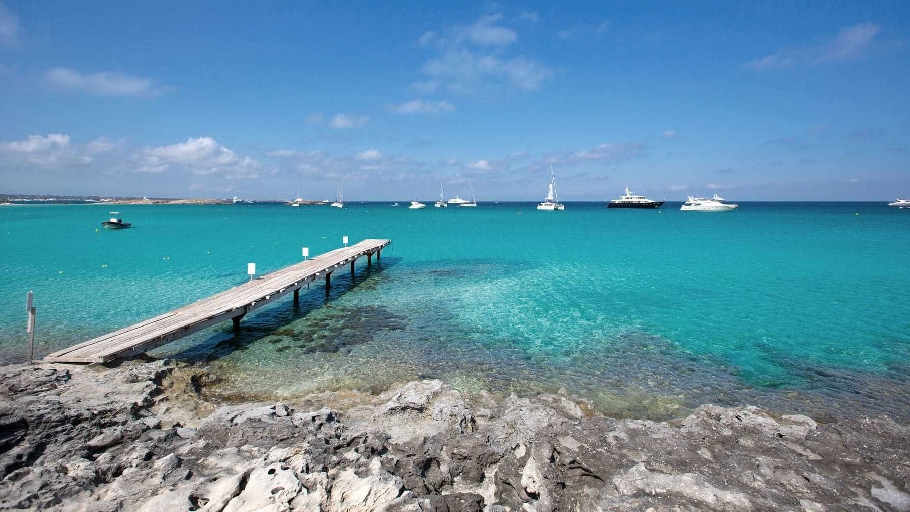 Playa de ‘Ses Illetes’. Foto: Turismo de Formentera.