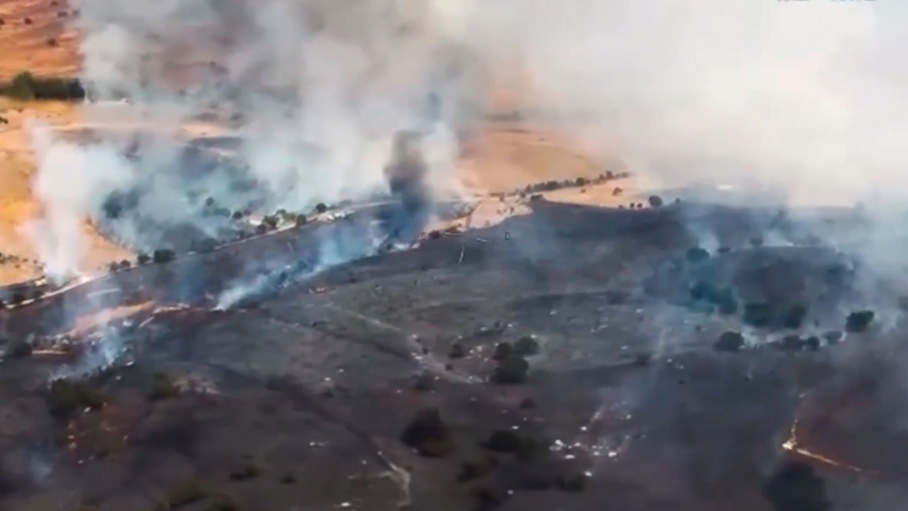 Incendio en Tres Cantos, Colmenar Viejo, Colmenarejo