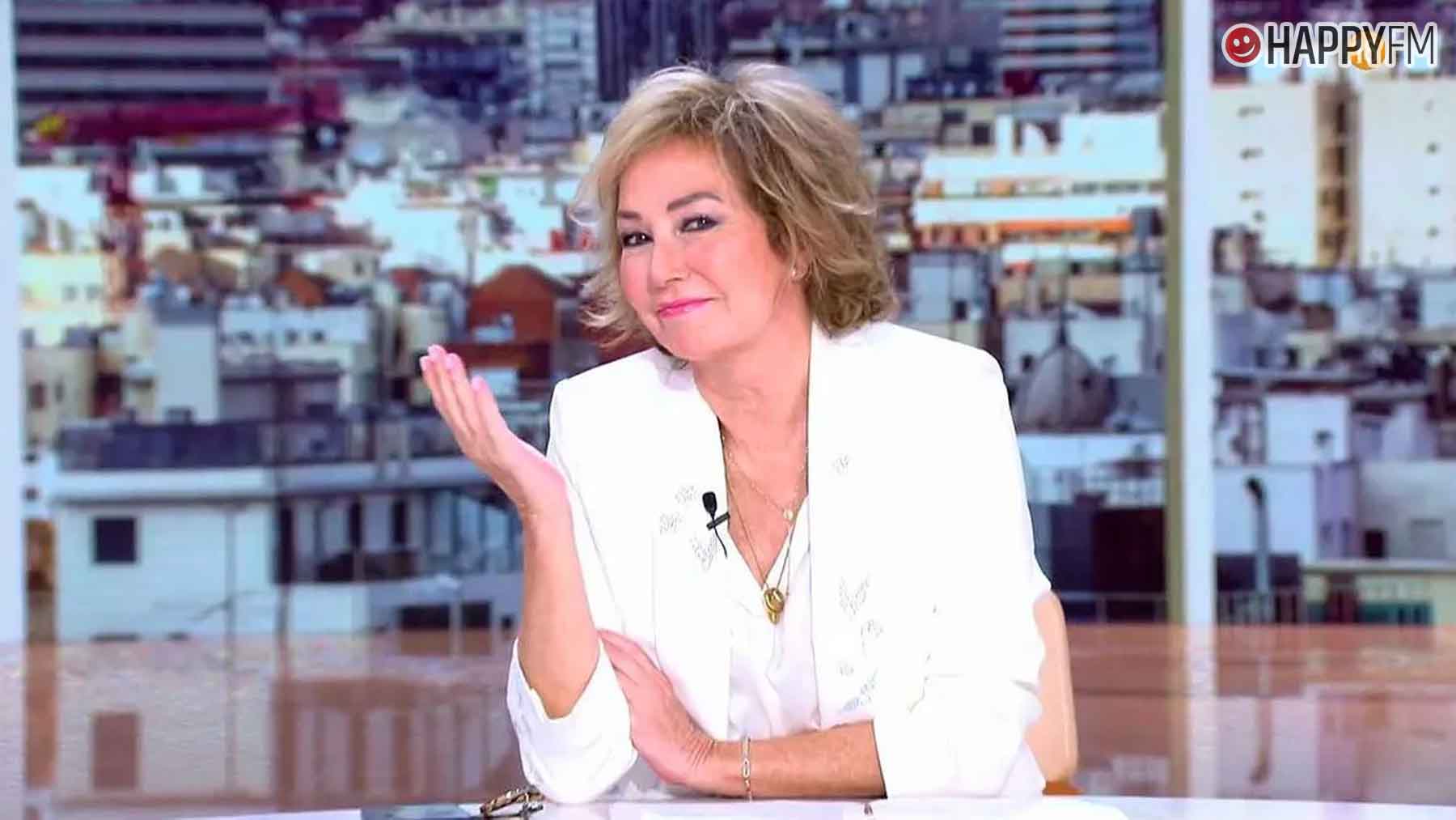 Ana Rosa Quintana, presentadora de TardeAR (Mediaset).