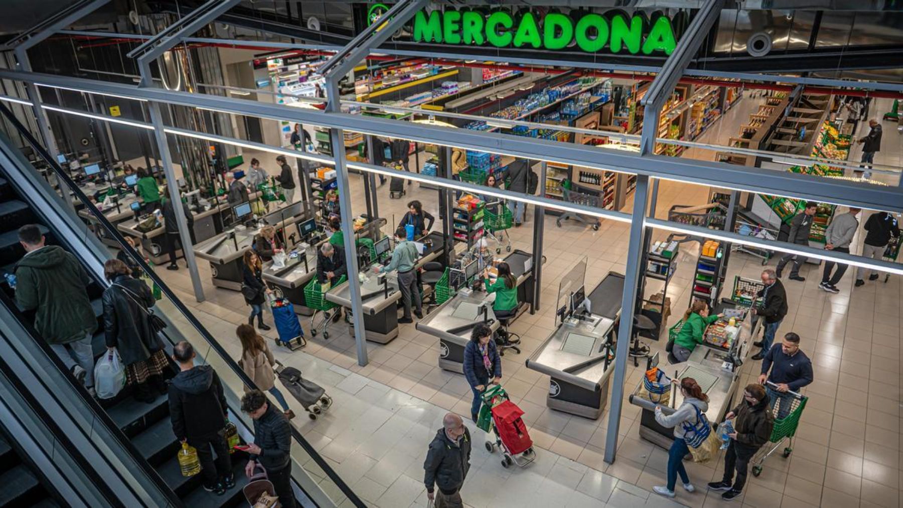 Tienda de Mercadona.