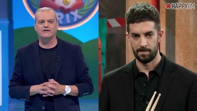 Ramón García, presentador del Grand Prix y David Broncano, nuevo fichaje de TVE.