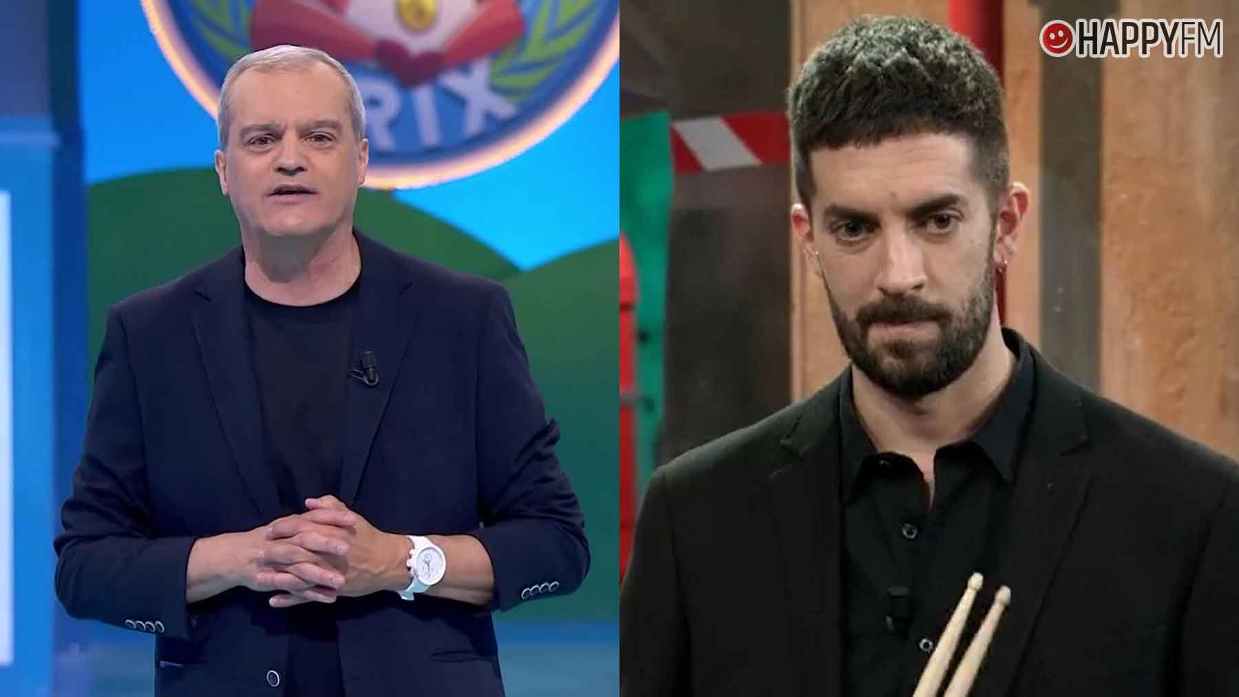 Ramón García, presentador del Grand Prix y David Broncano, nuevo fichaje de TVE.