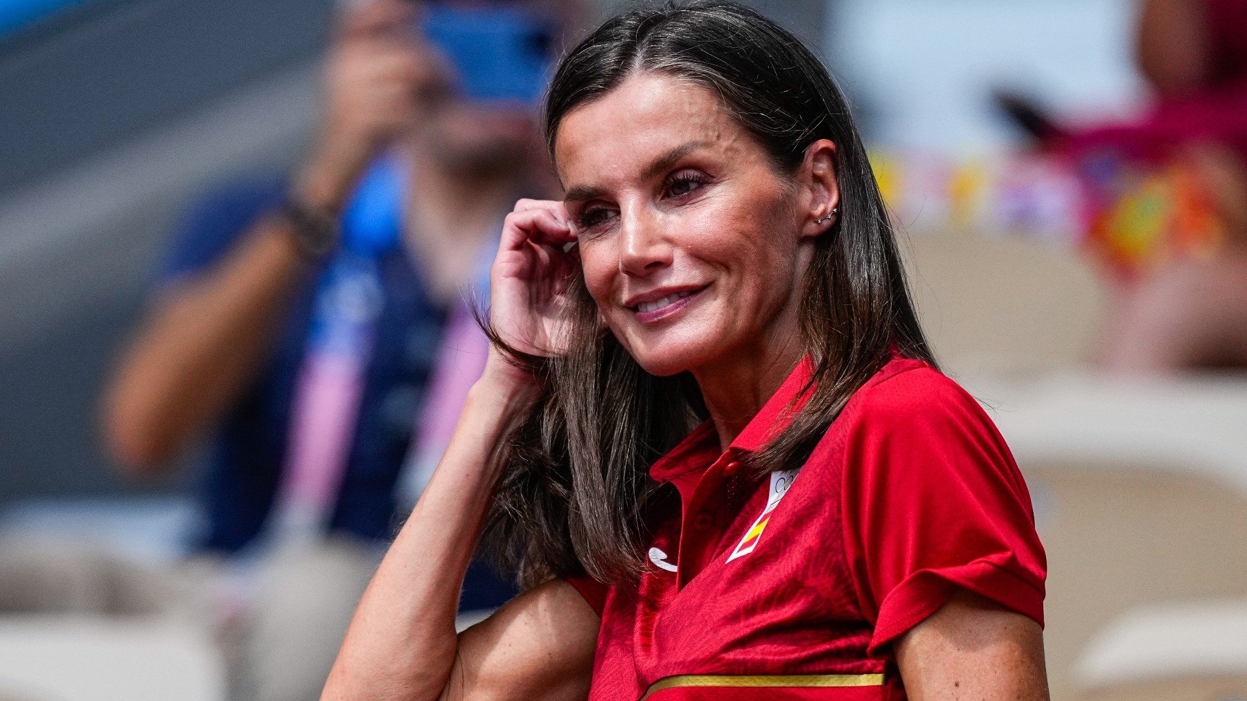 La Reina Letizia durante los Juegos Olímpicos de París 2024. (Europa Press)