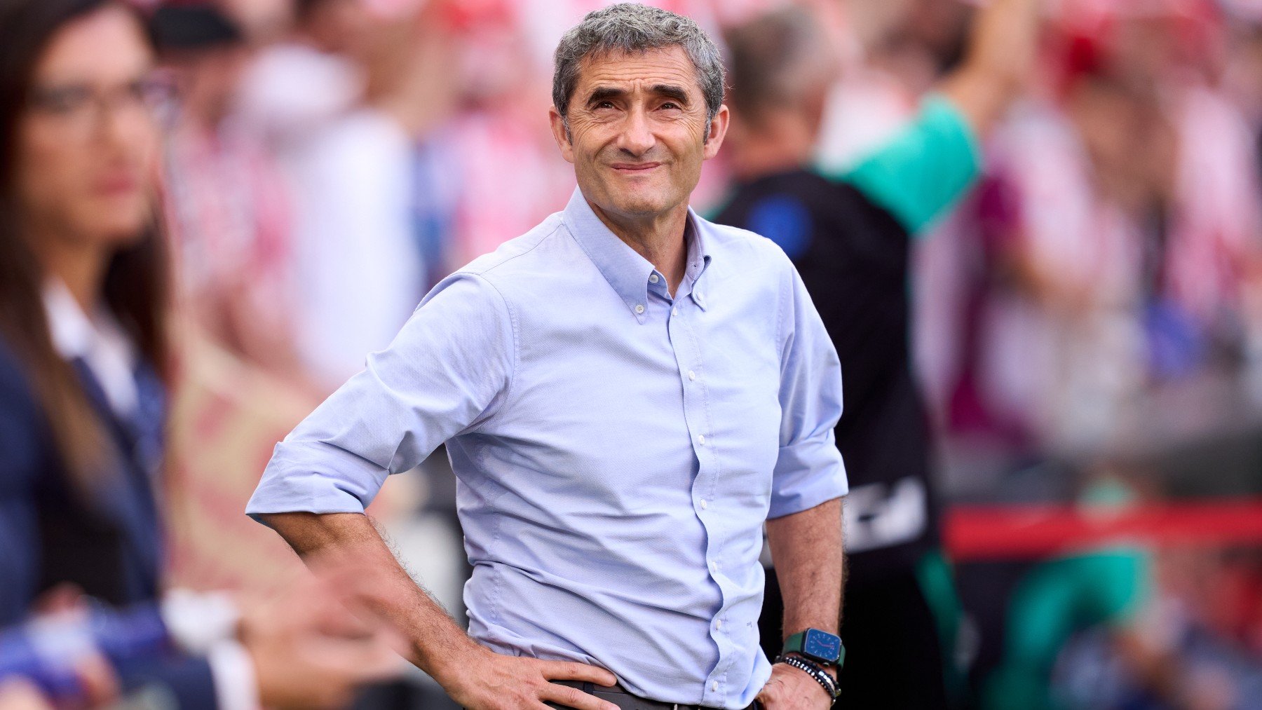 Valverde en un partido con el Athletic. (Getty)