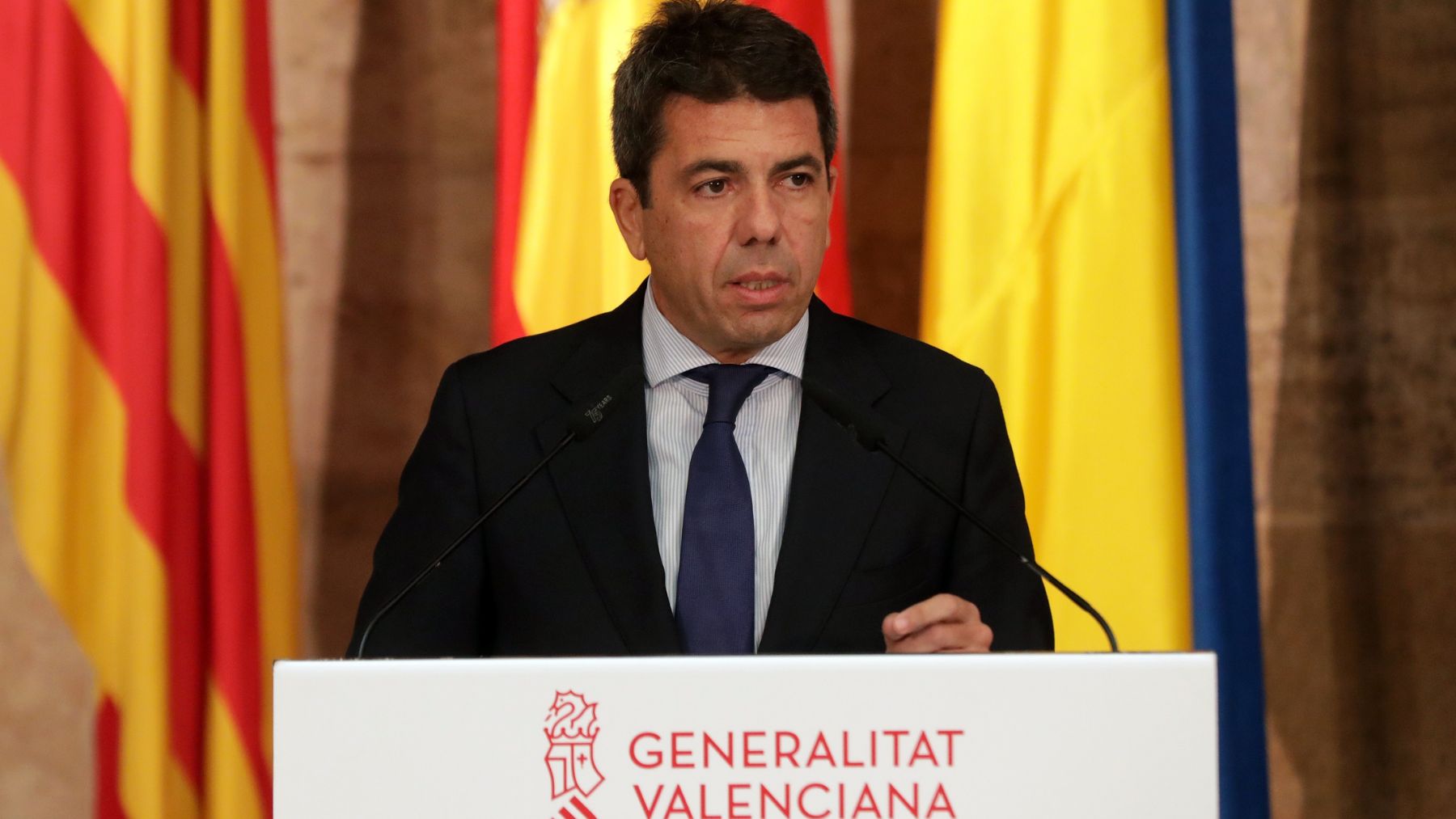 Carlos Mazón, presidente de la Generalitat Valenciana. (Foto: EP)