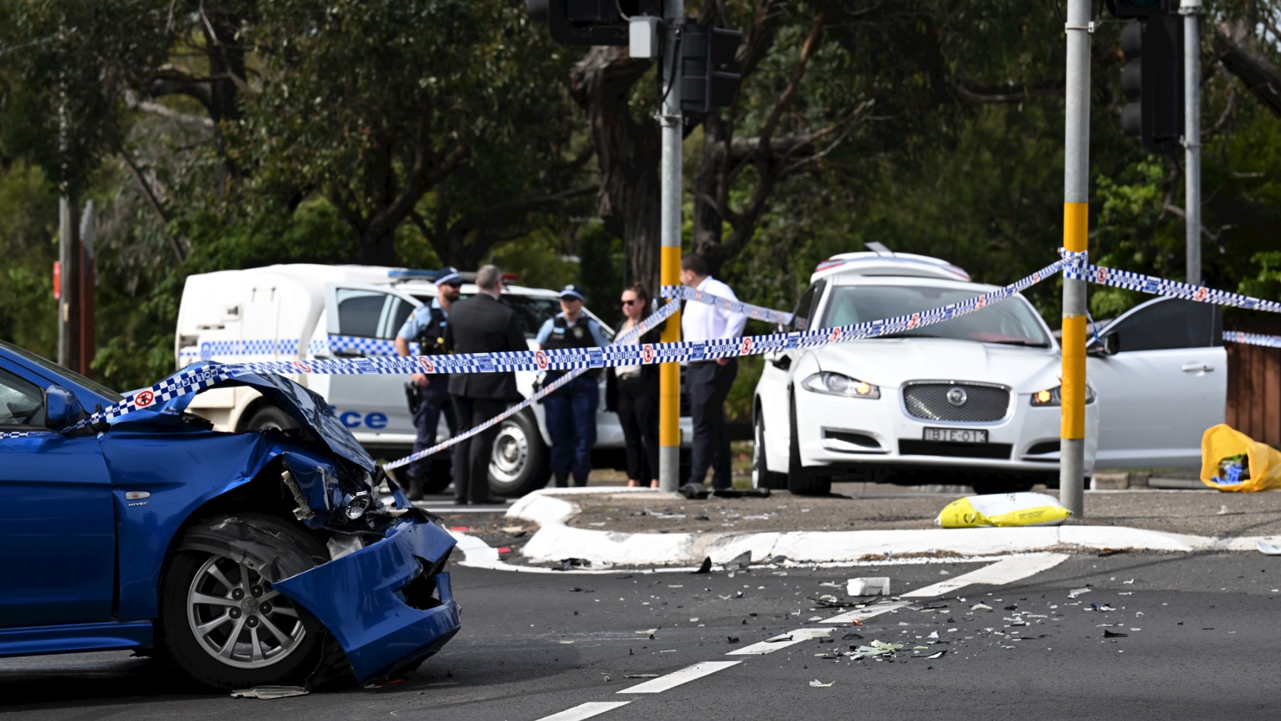 Imagen del accidente en Sídney.