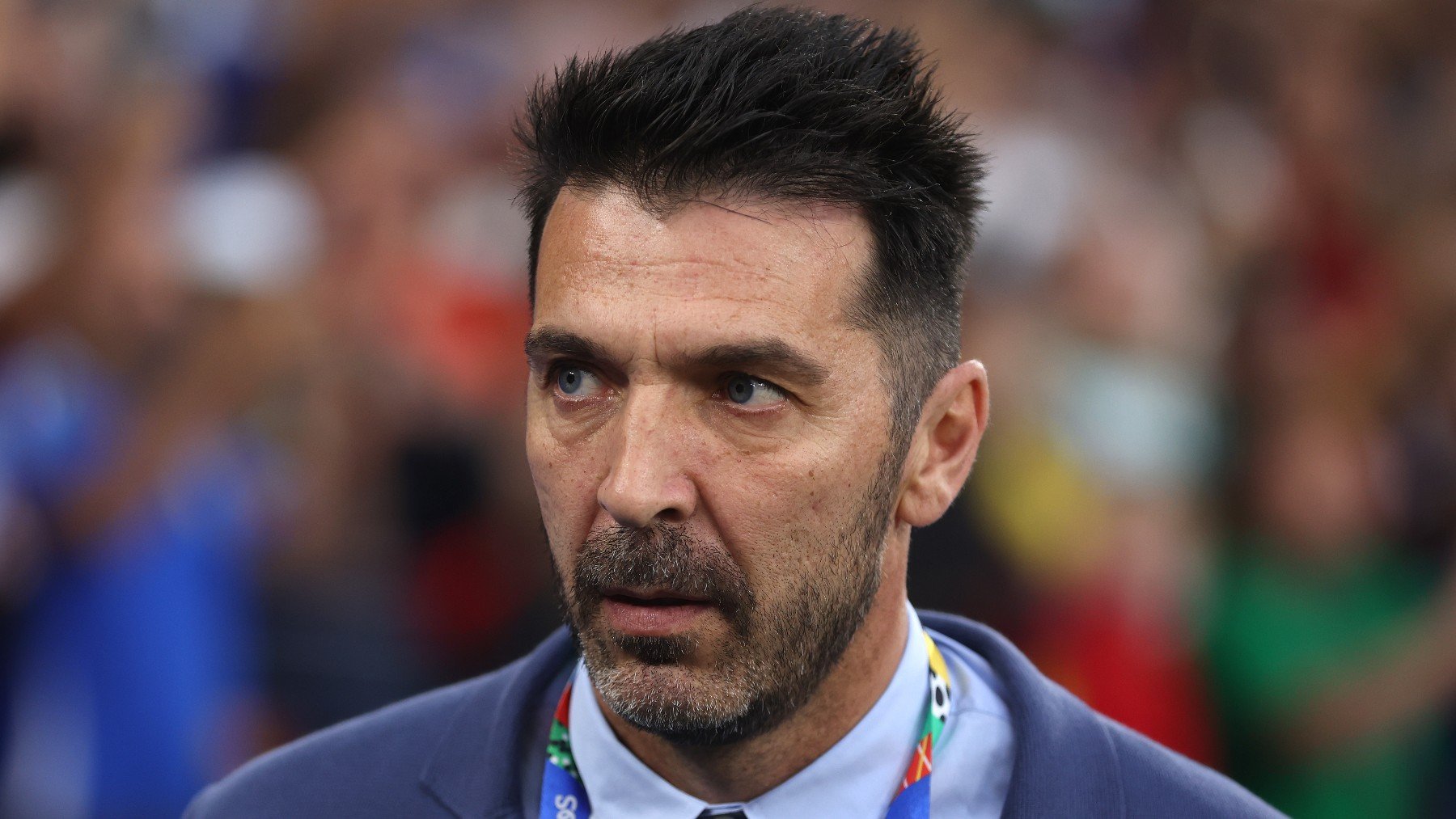 Buffon con Italia en la Eurocopa. (Getty)