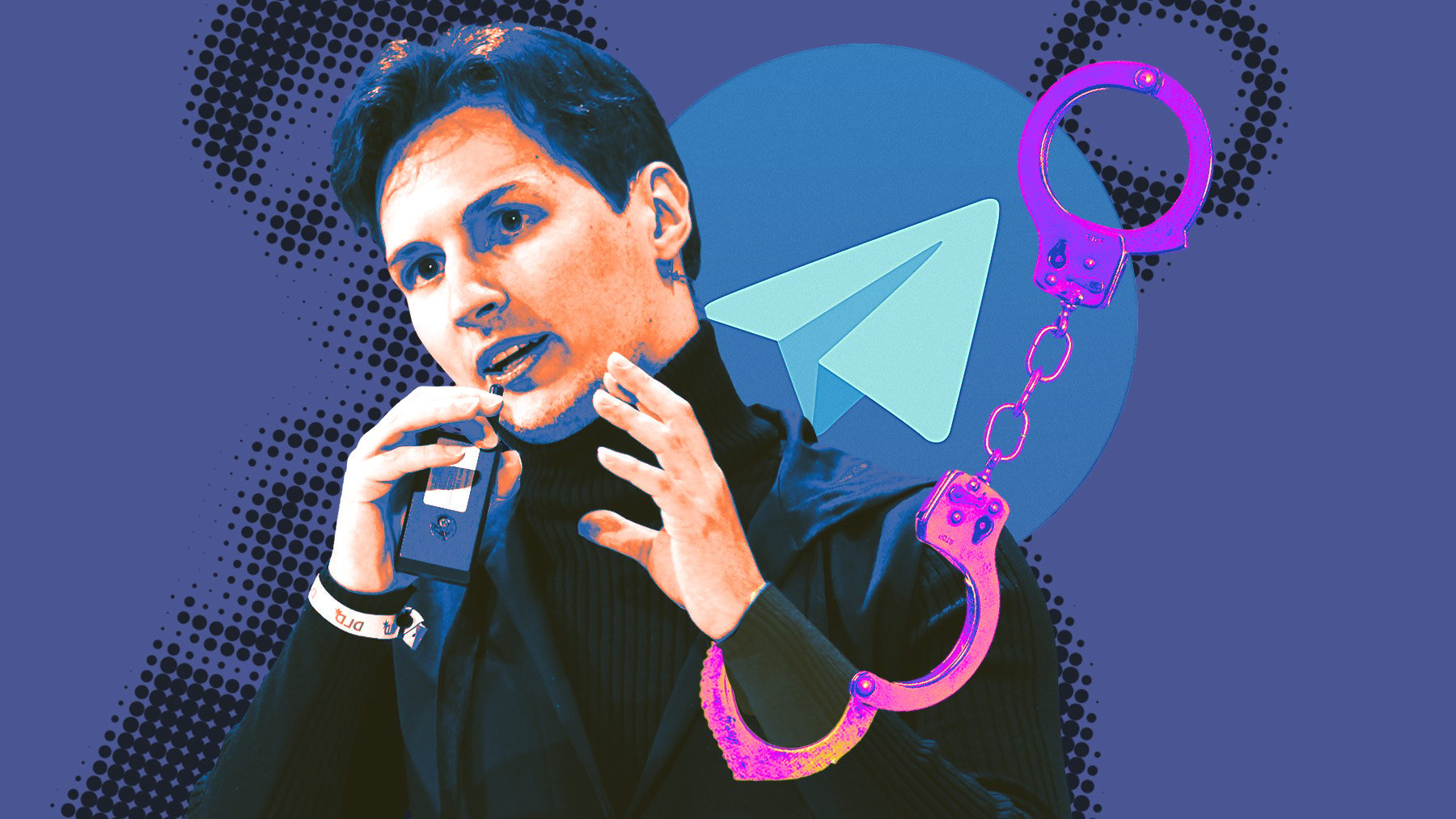 Pavel Durov, CEO y cofundador con su hermano de Telegram.