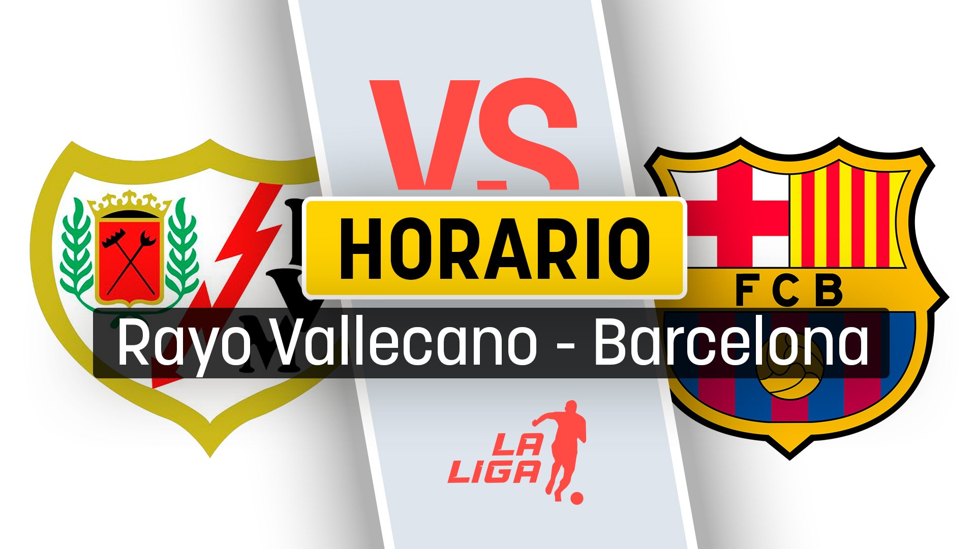 Rayo – Barcelona: horario y dónde ver el partido de la Liga EA Sports en vivo y TV.