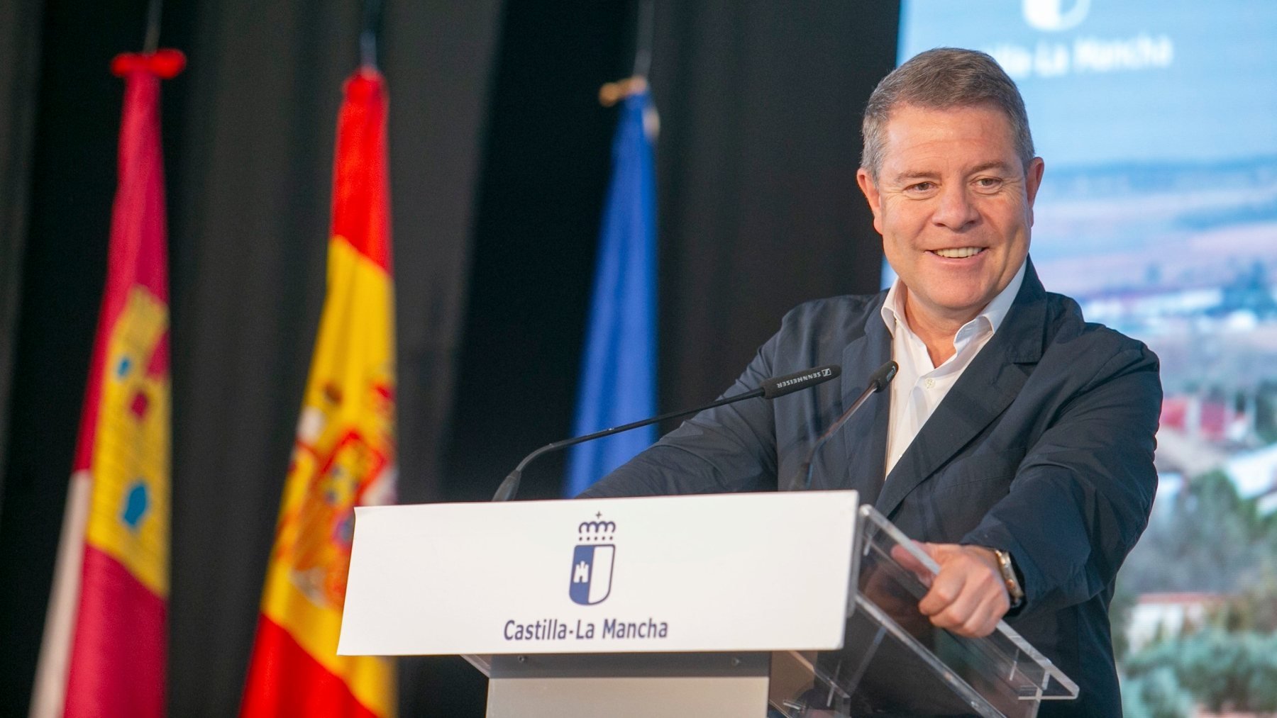 El presidente de Castilla-La Mancha, Emiliano García Page. (Foto: EP)