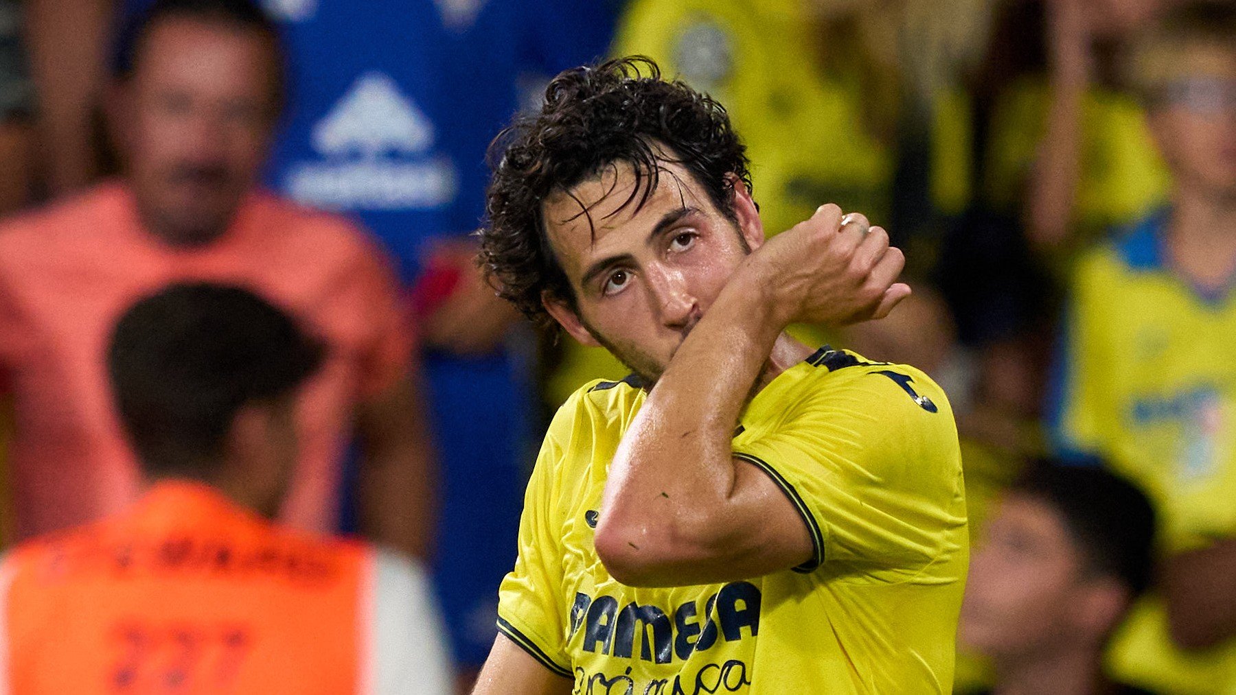 Parejo dio la victoria al Villarreal con un gol en el último minuto del descuento. (Getty)