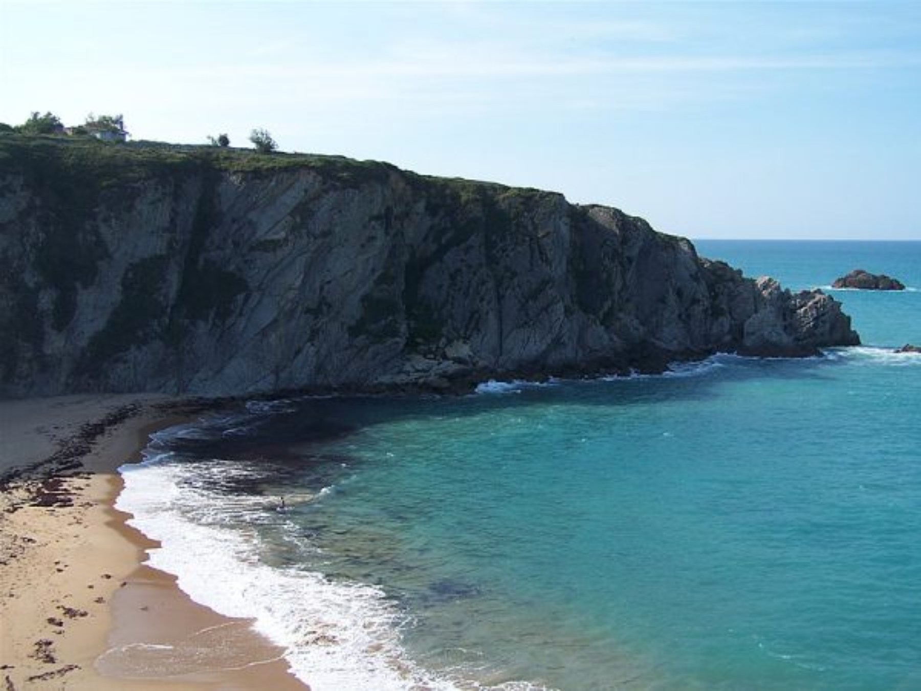 Playa fantasma.